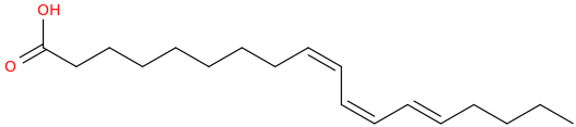9,11,13 octadecatrienoic acid, (9z,11z,13e) 